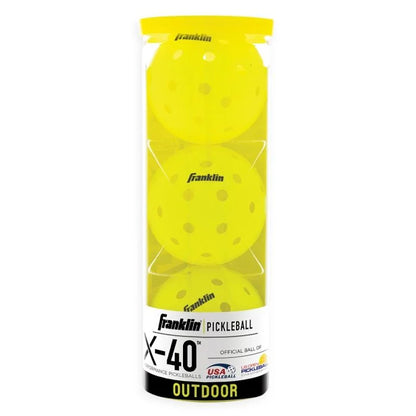Franklin Pickleball X-40 Outdoor Pickleballs 3 Pack