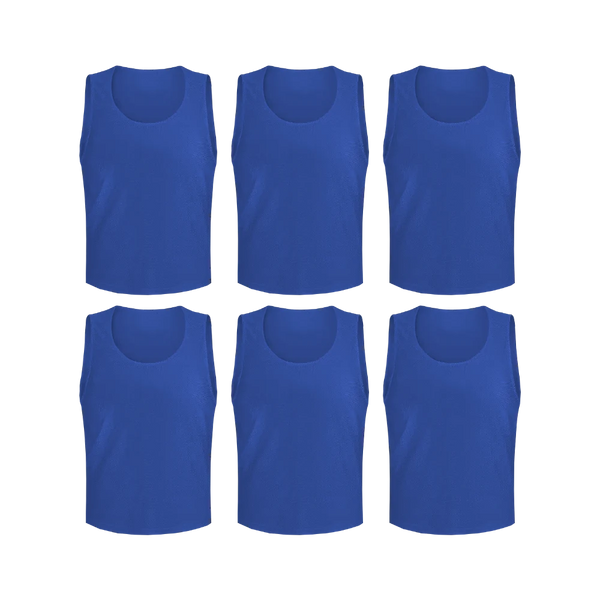 Tych3L 6 Pack of Jersey Bibs Scrimmage Training Vests for all sizes. - 19