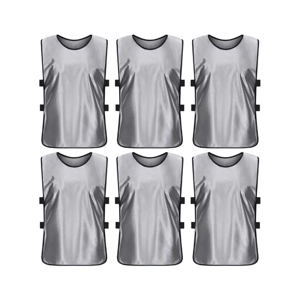 Jerseys Bibs Scrimmage Training Vests for Kids and Adults (Pack of 12 and 6 Jerseys) - Soccer Pinnies, Sports Pinnies Team Practice - 25
