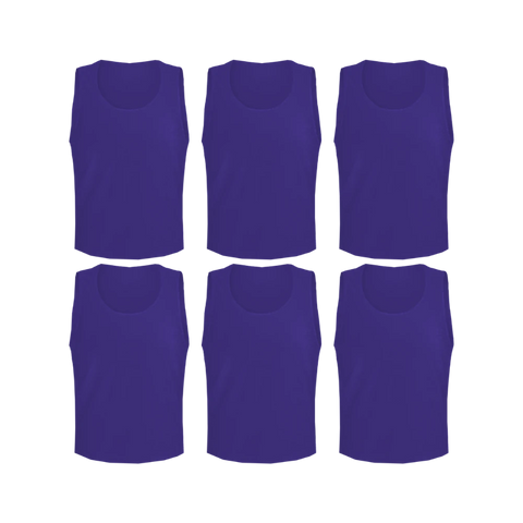 Comprar purple Tych3L 6 Pack of Jersey Bibs Scrimmage Training Vests for all sizes.