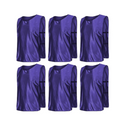 Jerseys Bibs Scrimmage Training Vests for Kids and Adults (Pack of 12 and 6 Jerseys) - Soccer Pinnies, Sports Pinnies Team Practice - 23
