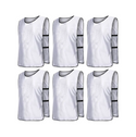 Jerseys Bibs Scrimmage Training Vests for Kids and Adults (Pack of 12 and 6 Jerseys) - Soccer Pinnies, Sports Pinnies Team Practice - 28