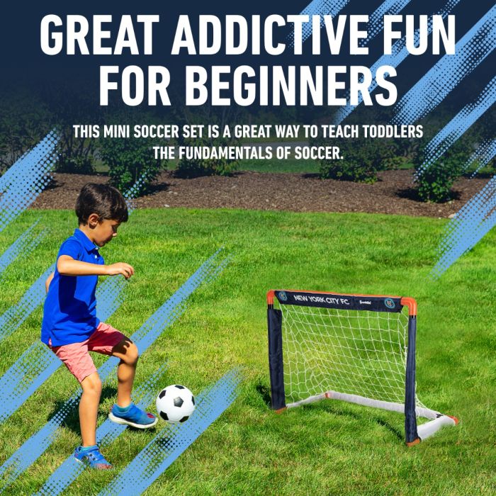 Franklin New York City FC Soccer Goal & Ball Set