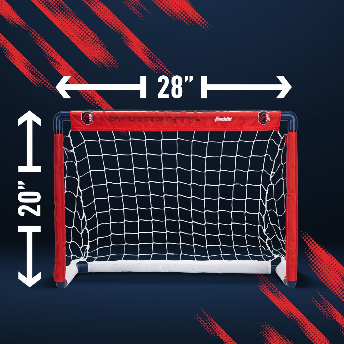 Franklin St Louis City SC Soccer Goal & Ball Set