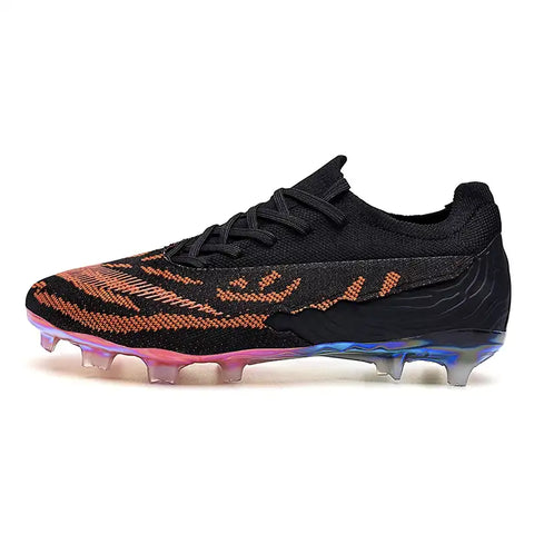 Buy black Kids / Youth Soccer Cleats Ultralight CR7 Soccer Cleats for Firm Ground or Artificial Grass.