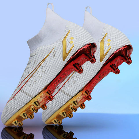 Buy white Men / Women  Soccer Cleats for  Football Softball and Baseball, Artificial Grass &amp; Lawn