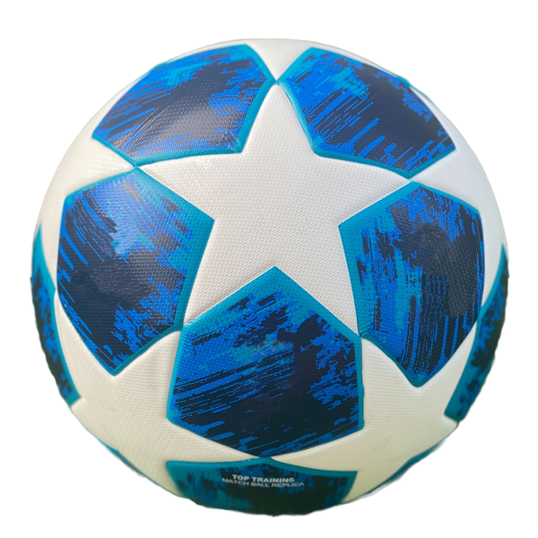 Pack of 10 Training Soccer Balls Size 5 Training Dark Blue - 4