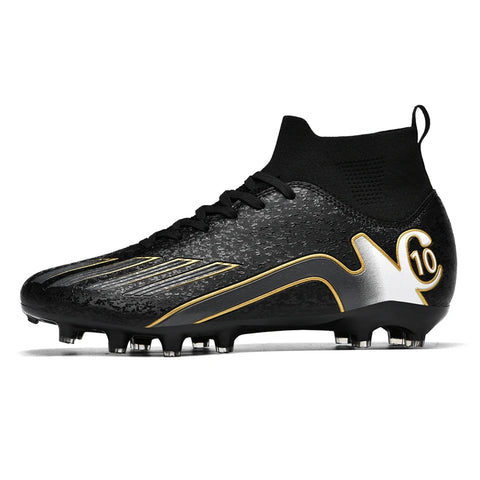 Buy black Kids / Youth Soccer Soccer Cleats For Firm Ground or Lawn