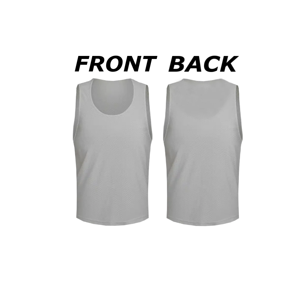 Tych3L 12 Pack of Jersey Bibs Scrimmage Training Vests for all sizes.