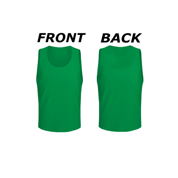 Tych3L 12 Pack of Jersey Bibs Scrimmage Training Vests for all sizes. - 24