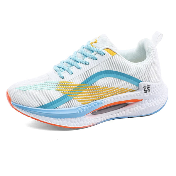 Lightweight Cushioned Unisex Multicolor Sneakers - 10