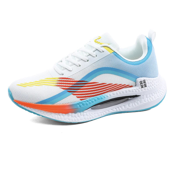 Lightweight Cushioned Unisex Multicolor Sneakers - 6