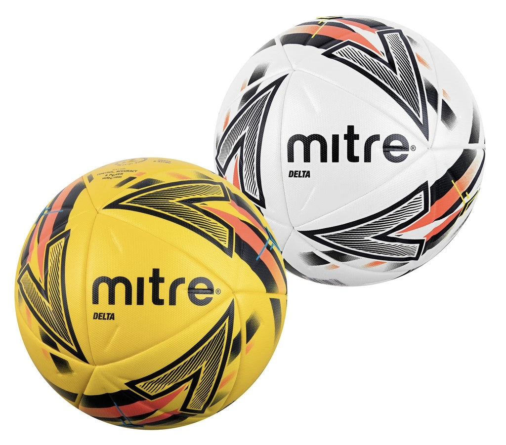 Pallone Da Calcio Mitre Delta - FIFA Quality, Tecnologia Hyperseal - Per Erba Naturale E Sintetica - Foto 4