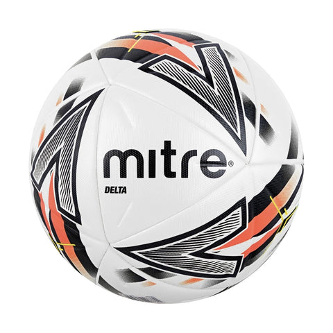 Buy white-black-orange Mitre Delta One  Soccer Ball
