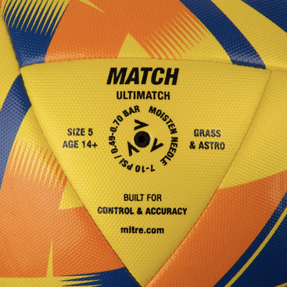 Mitre Ultimatch Match Soccer Ball