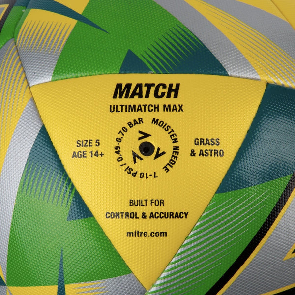 Mitre Ultimatch Max Match Soccer Ball FIFA Quality Pro - 7