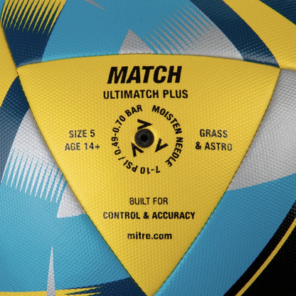 Mitre Ultimatch Plus Match Soccer Ball IMS Standard