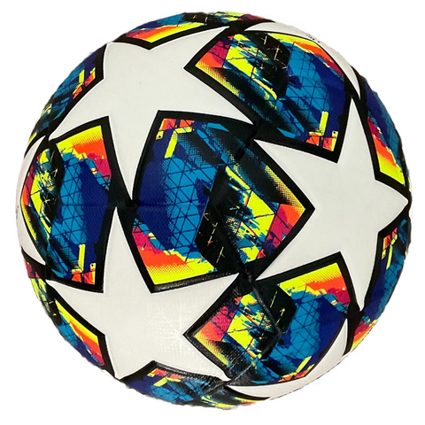 Tych3L Size 5 High Quality Soccer Ball Champions League Colorful - 0