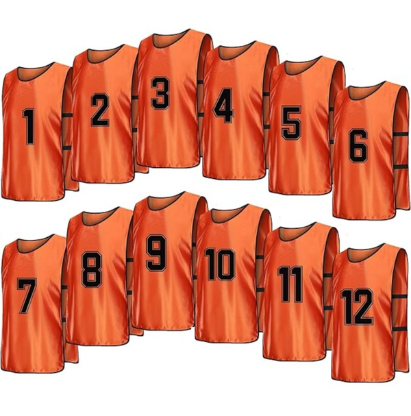 Tych3L Numbered Jersey Bibs Scrimmage Training Vests - 10