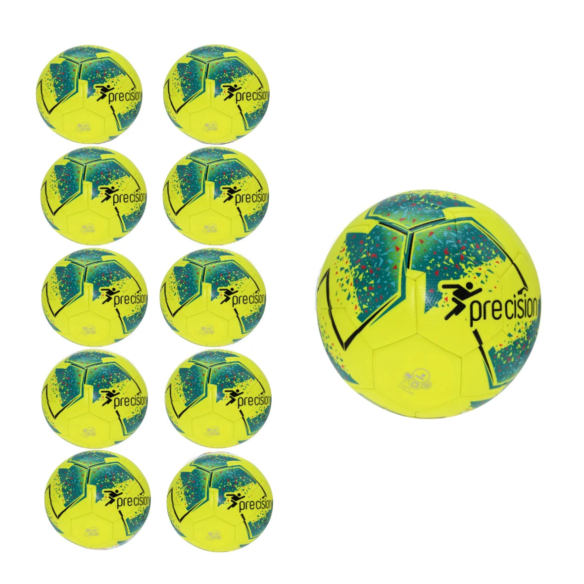 Precision Fusion IMS Training Soccer Ball - (Pack of 4, 6 or 10)