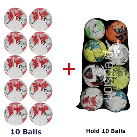 Pack of 10 20 30 Balls Precision Fusion IMS Training Plus Bag.