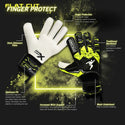 Precision Fusion X Flat Cut Finger Protect GK Gloves - 7