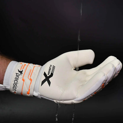 Precision Junior Fusion X Pro Negative Contact Duo GK Gloves