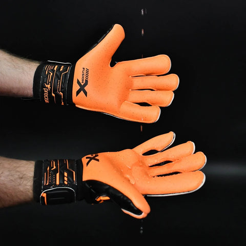 Precision Junior Fusion X Pro Surround Quartz GK Gloves - 0
