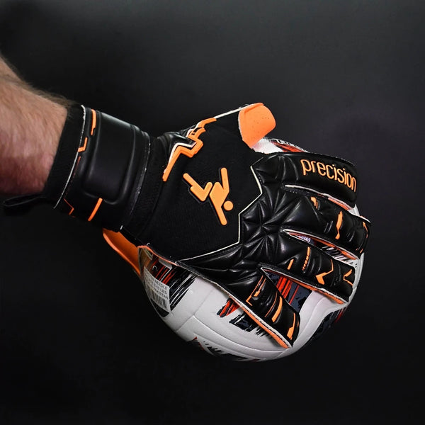 Precision Junior Fusion X Pro Surround Quartz GK Gloves - 3