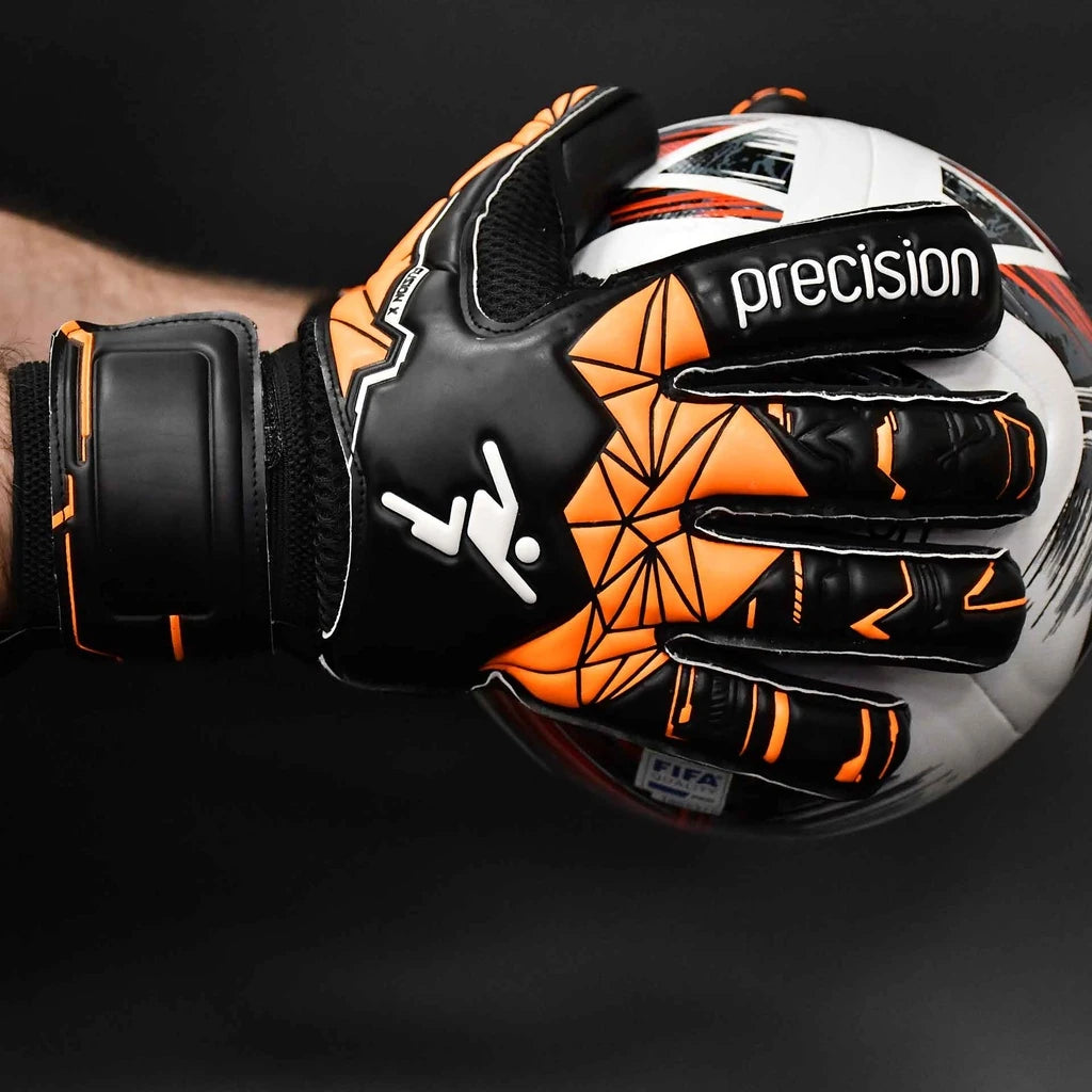 Precision Kids Fusion X Roll Finger Protect GK Gloves