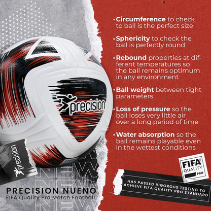 Precision Nueno FIFA Quality Pro Match Soccer Ball