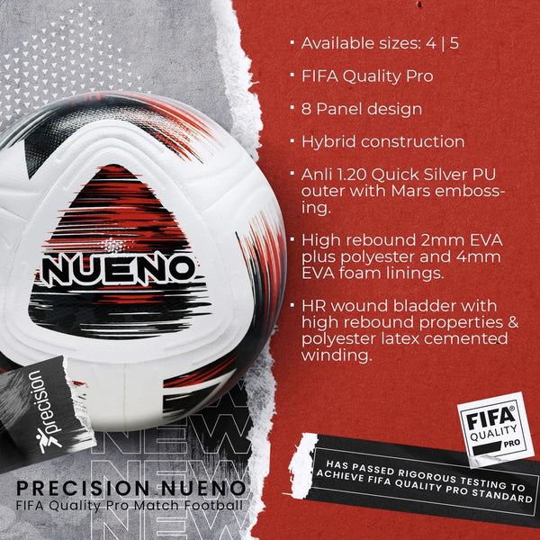 Precision Nueno FIFA Quality Pro Match Soccer Ball - 9