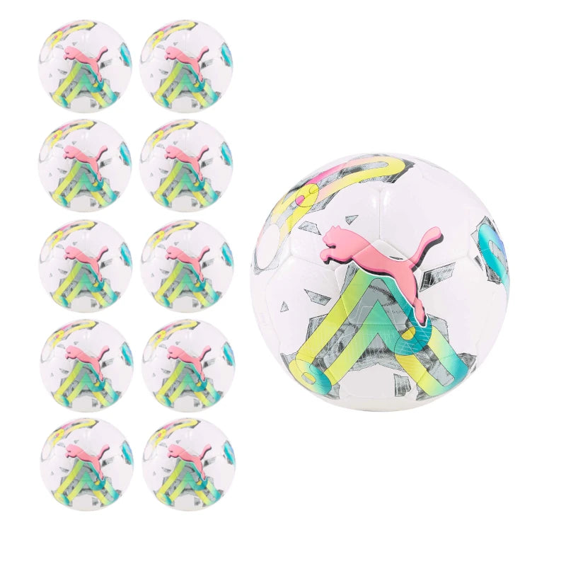 Buy multicolor Soccer Ball Pack of 10, 6, 4 Puma Orbita 6 MS Training Soccer Ball Multiple Sizes plus Bag