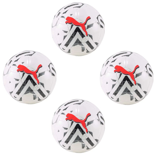 Soccer Ball Pack of 10, 6, 4 Puma Orbita 6 MS Training Soccer Ball Multiple Sizes plus Puma Bag - 14