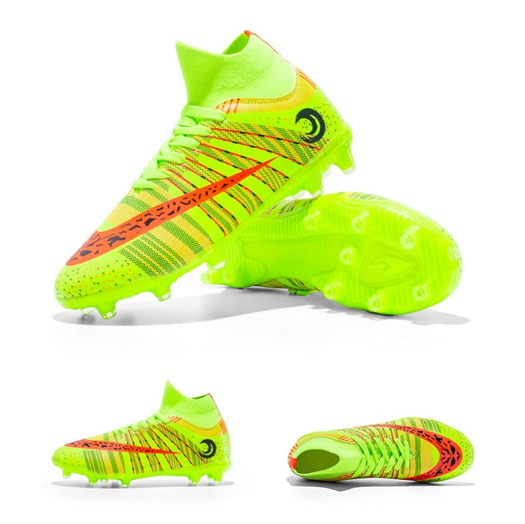 lime youth cleats