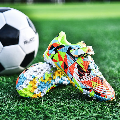 Comprar green-yellow Kids / Youth FestivePitch Holiday Turf Soccer Shoes: Indoor Soccer &amp; Lacrosse Edition
