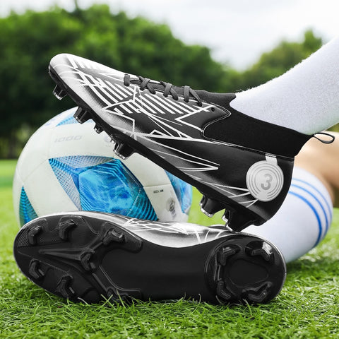 Buy white Kids / Youth Neymar Style Soccer Cleats High Quality for Firm Ground and Artificial Grass