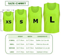 Tych3L 12 Pack of Jersey Bibs Scrimmage Training Vests for all sizes. - 29
