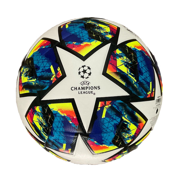 Soccer Ball Size 5 Pack of 10 Champions League Tricolor for Training or Game - 4