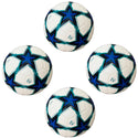 Soccer Ball Size 5 Pack of 10 Champions League for Training White Blue Black - 3