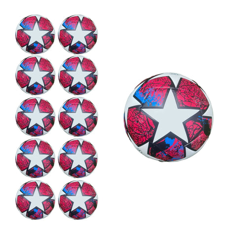 Soccer Ball Size 5 Pack of 10 Champions League Istanbul for Training or Game