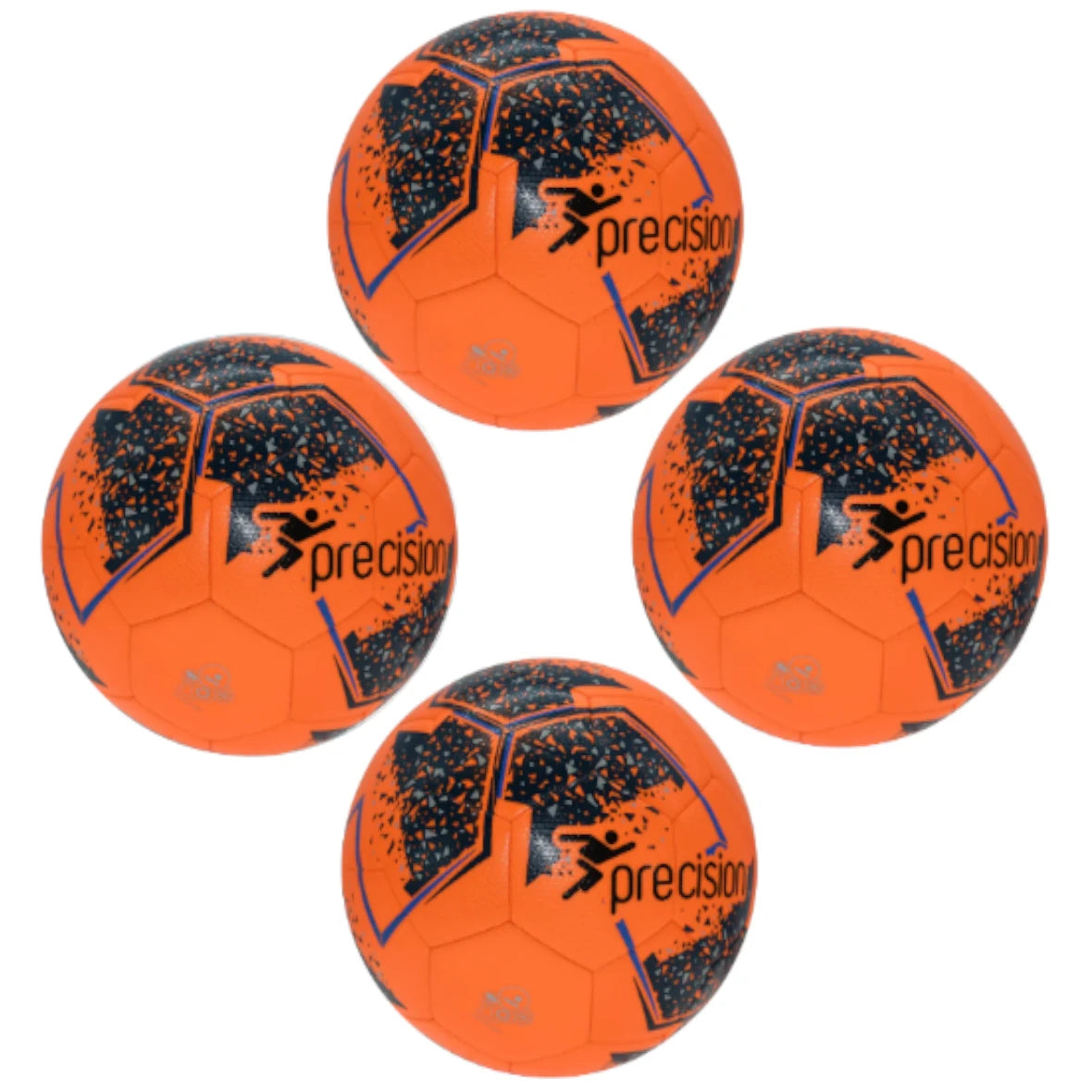 Buy fluo-orange-blue-royal-grey Precision Fusion IMS Training Soccer Ball - (Pack of 4, 6 or 10)