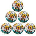 Soccer Ball Size 5 Pack of 10 Champions League Multicolor for Training or Game - 2