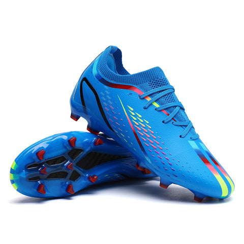 Comprar blue Kids / Youth Messi Style Low Ankle Soccer Cleats for Lawn or Artificial Grass