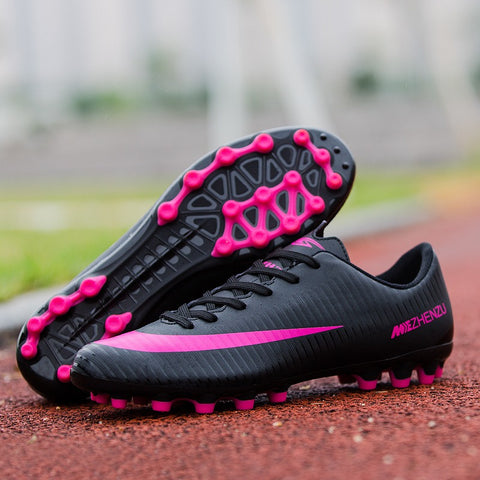 Buy black Kids / Youth Ultralight Soccer Cleats for Firm Ground or Outdoor AG