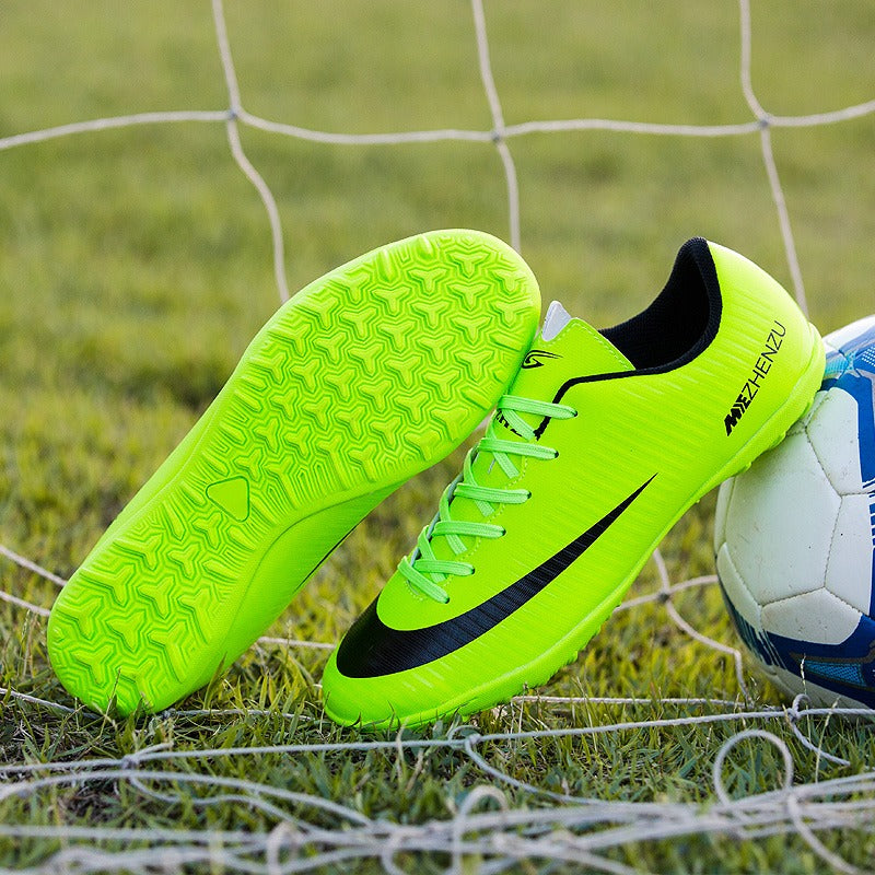 Comprar neon-green Men / Women Ultralight Turf Soccer Shoes for Indoor Soccer or Lacrosse
