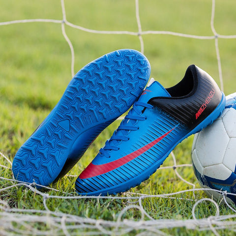Comprar blue Men / Women Ultralight Turf Soccer Shoes for Indoor Soccer or Lacrosse