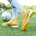 Men / Women Turf Soccer Shoes Messi High Ankle For Lawn and Turf. Games or Training - 5