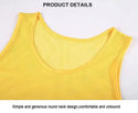 Tych3L 12 Pack of Numbered Jersey Bibs Scrimmage Training Vests for all sizes. - 29