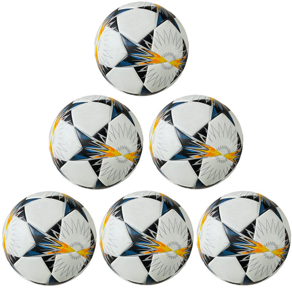 Pack of 10 Tych3L Size 5 High Quality Soccer Ball Champions League Kiev Final - 3